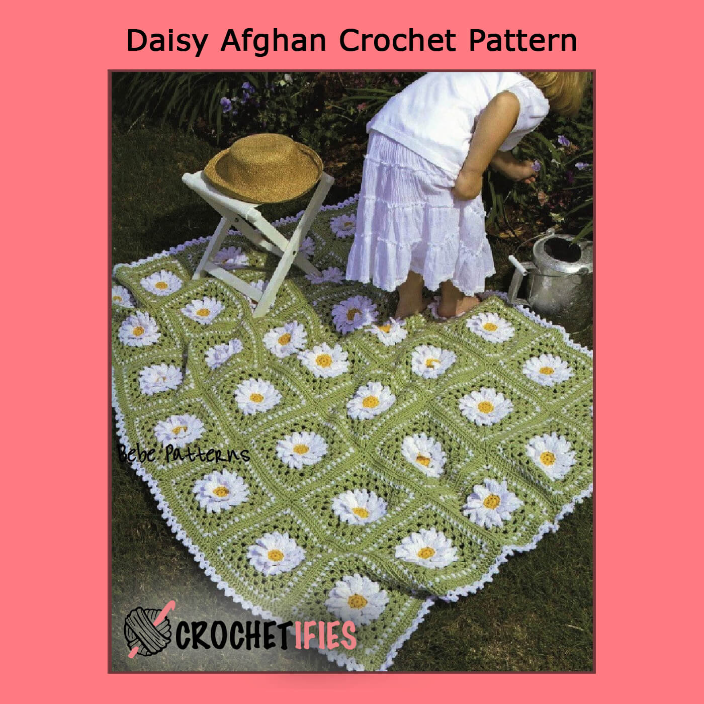 Daisy Afghan Crochet Pattern - Crochetifies™