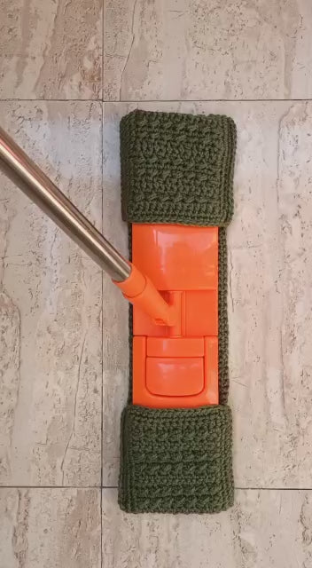 Reusable Sweeper Cover Crochet Pattern