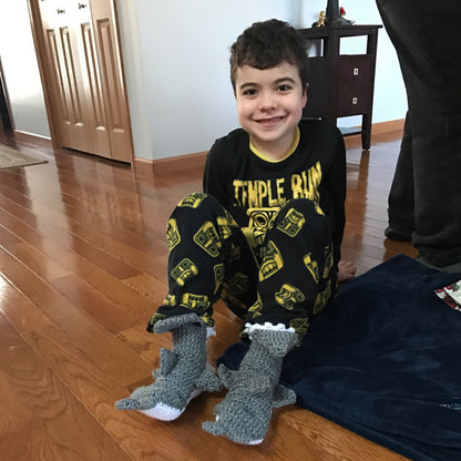 Shark Socks Crochet Pattern - Crochetifies™