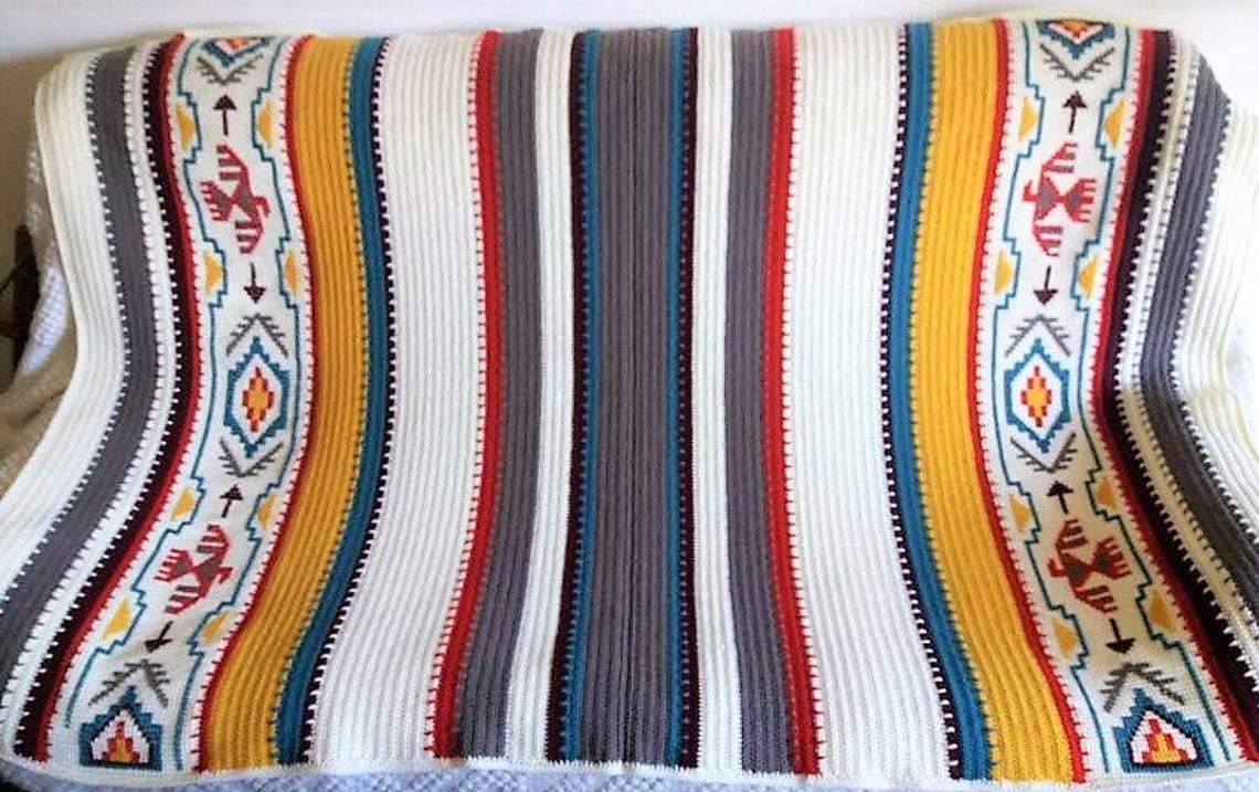 Indian Afghan Crochet Pattern - Crochetifies™
