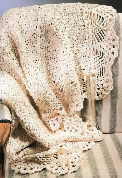 Victorian Afghan Crochet Pattern - Crochetifies™