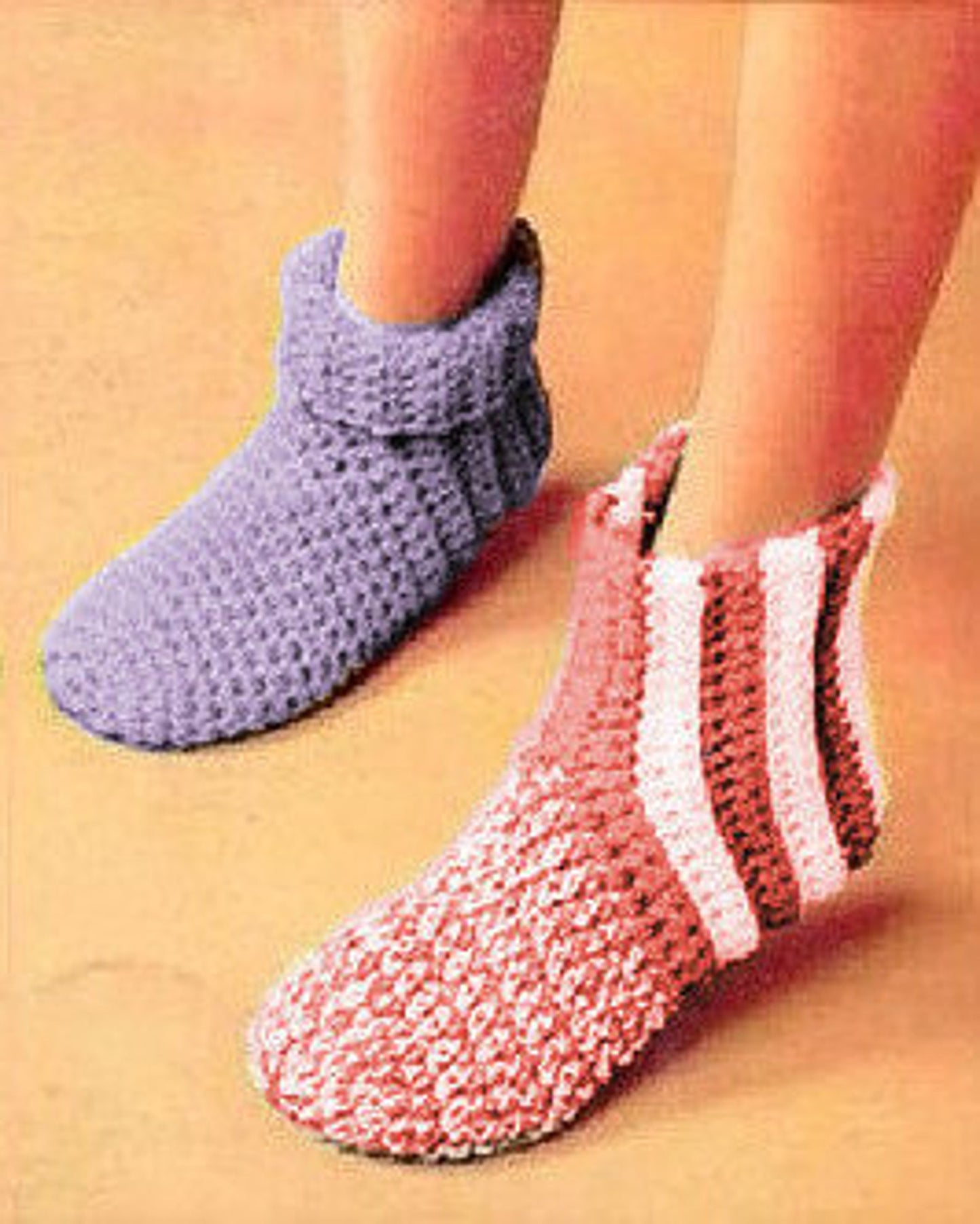 Quick Family Slipper Socks Crochet Pattern - Crochetifies™