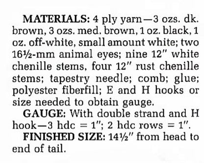 Great Horned Owl Crochet Pattern - Crochetifies™