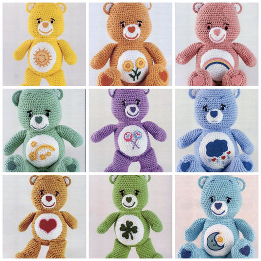 10 Care Bears Crochet Pattern - Crochetifies™