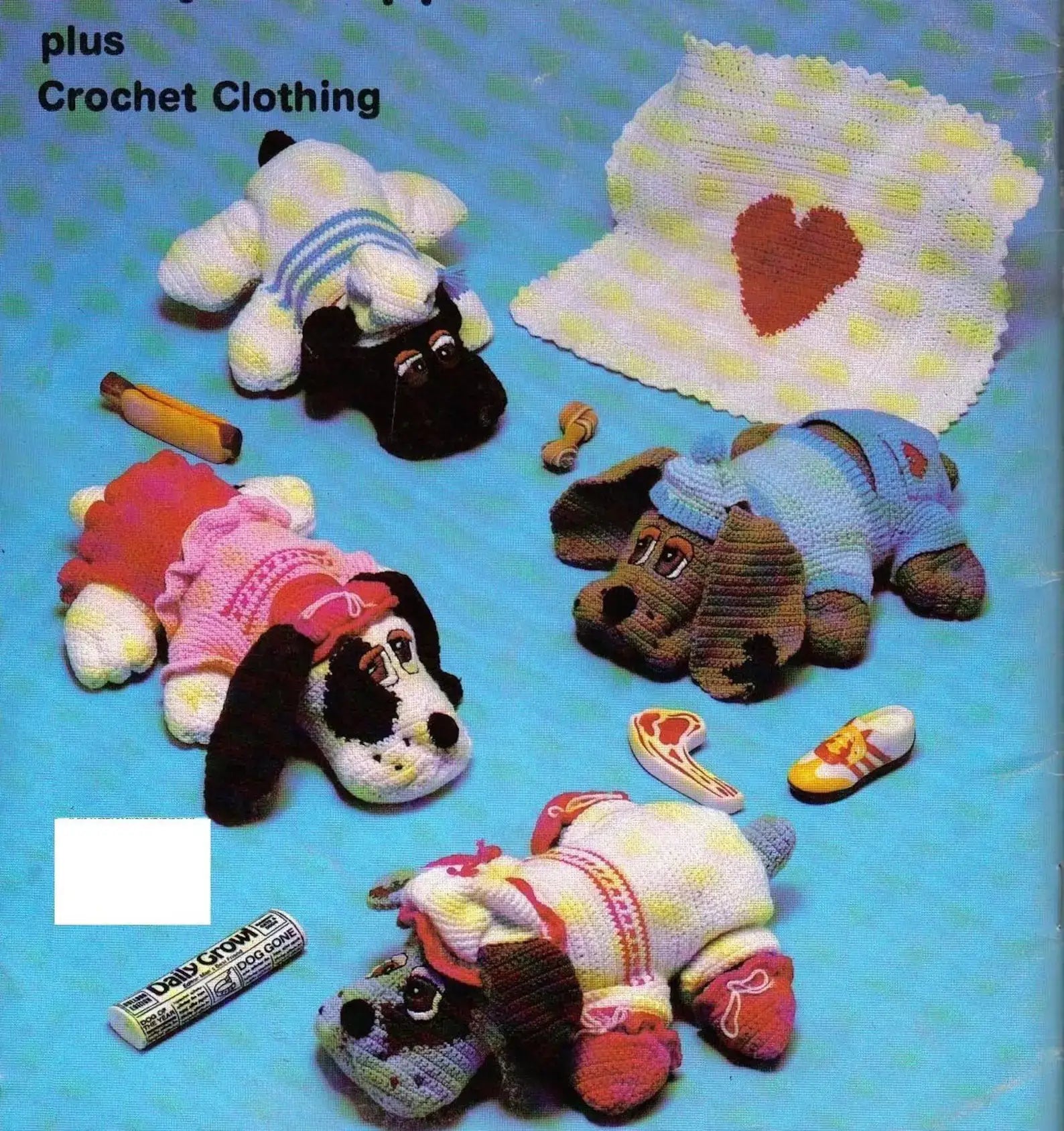 Pound Puppies Dogs and Clothes Crochet Pattern - Crochetifies™