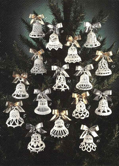 Bells Ornaments Crochet Pattern - Crochetifies™