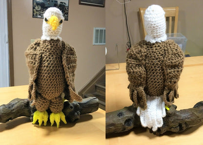 Bald Eagle Bird Crochet Pattern - Crochetifies™