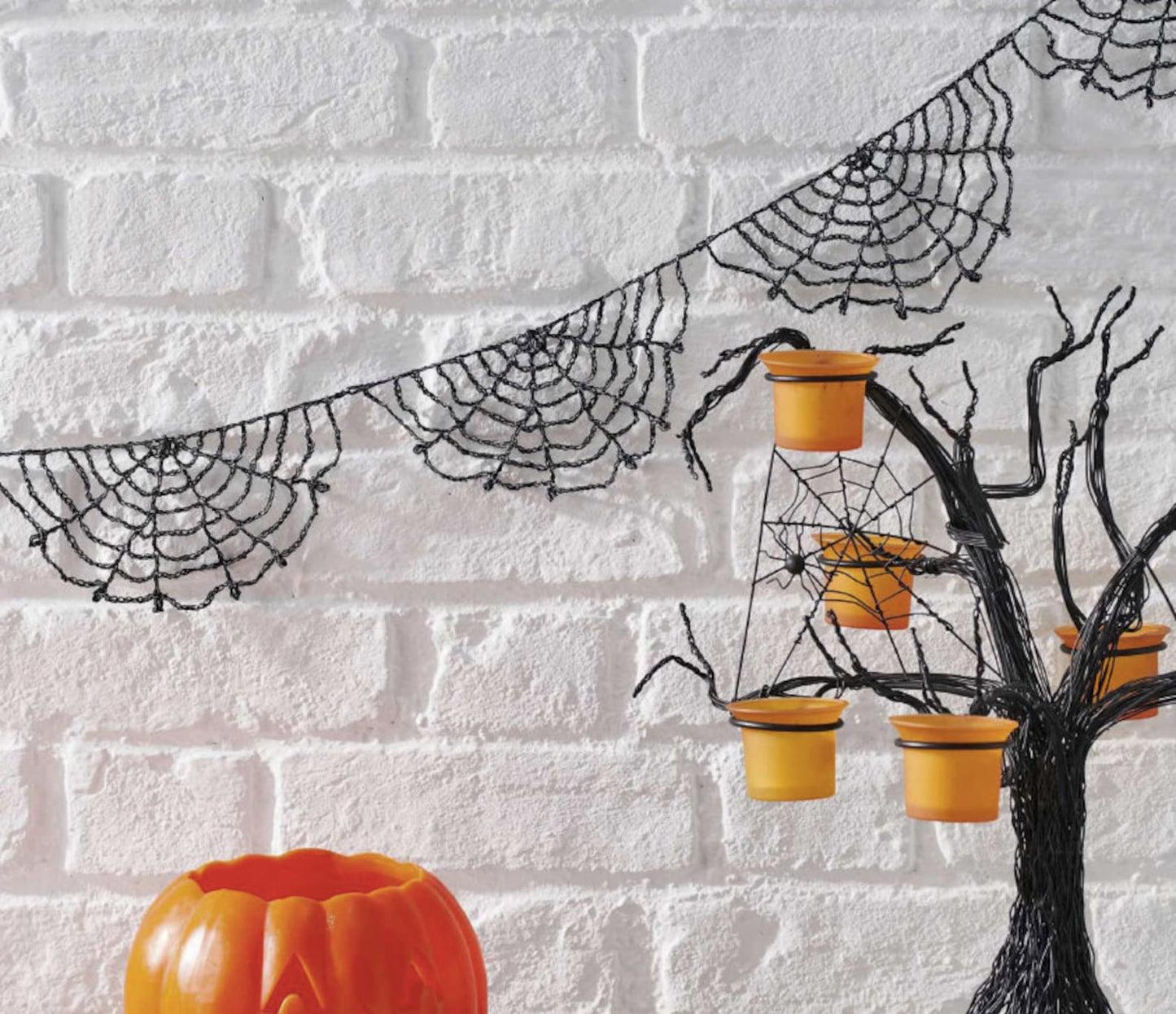 Halloween Bunting/Cobweb Crochet Pattern