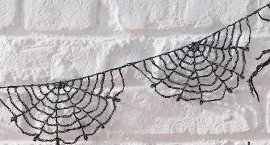 Halloween Bunting/Cobweb Crochet Pattern