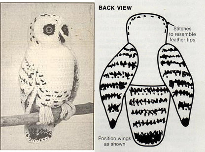 Snowy Owl Crochet Pattern - Crochetifies™
