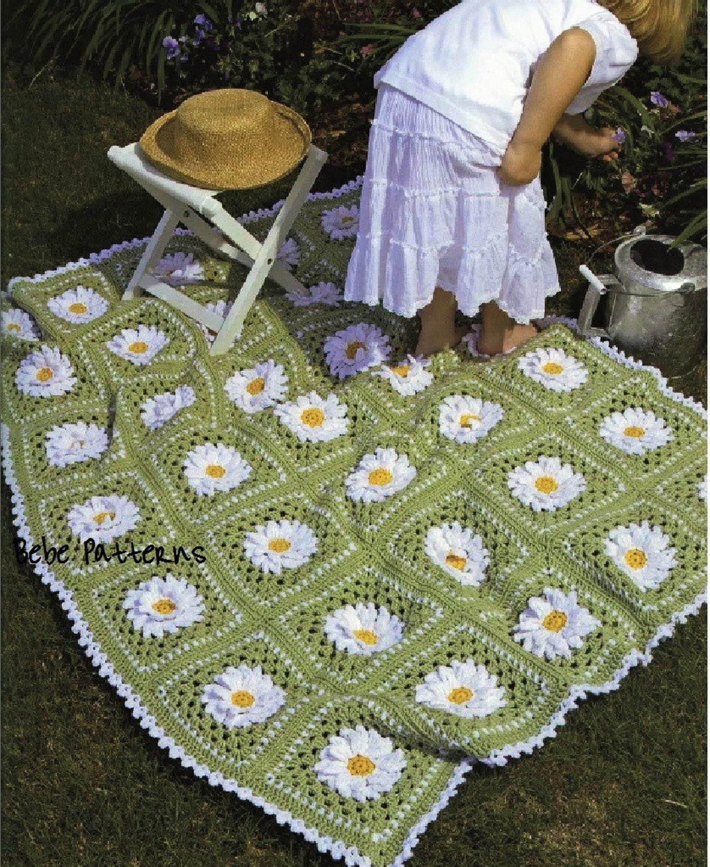 Daisy Afghan Crochet Pattern - Crochetifies™
