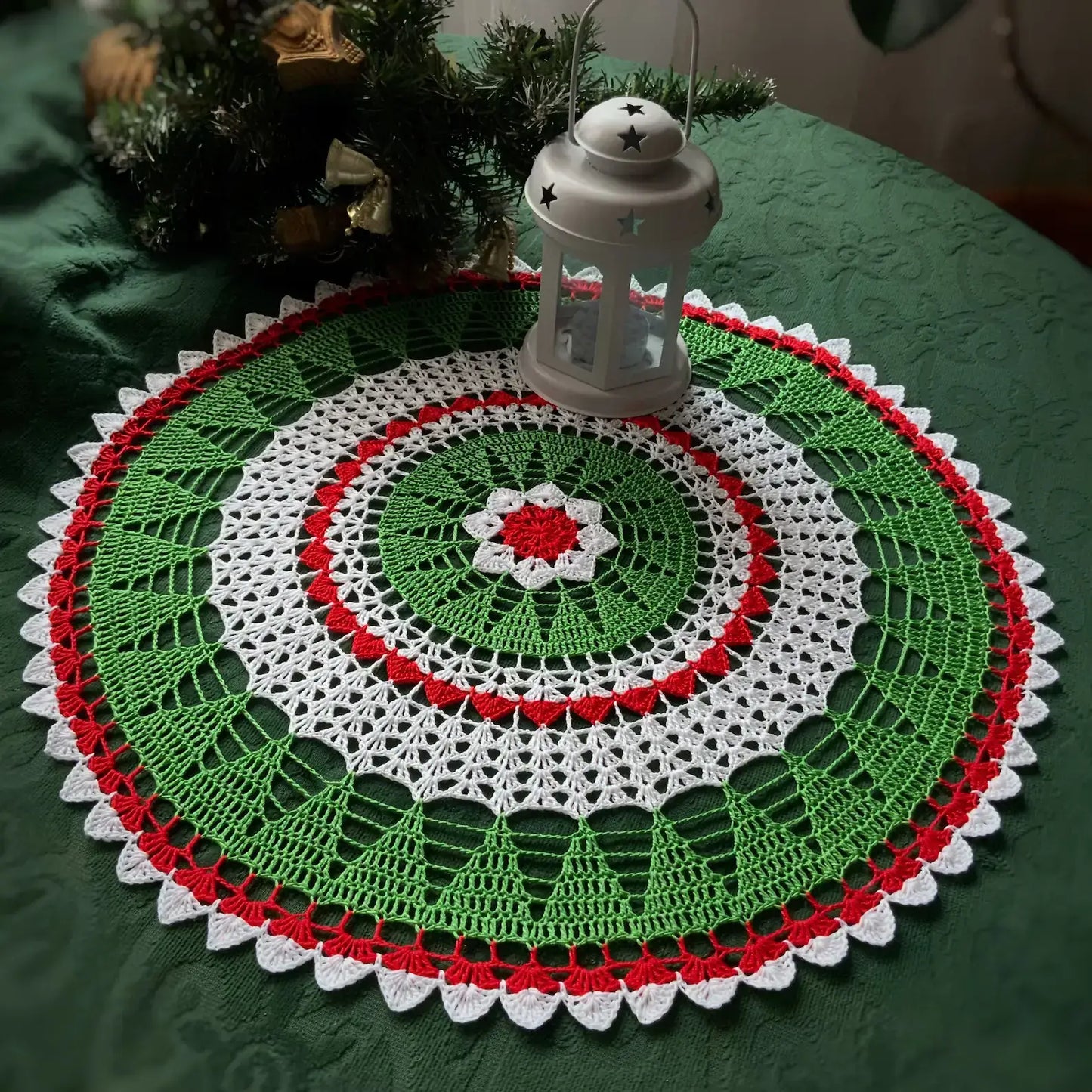 Christmas Doily Crochet Pattern - Crochetifies™
