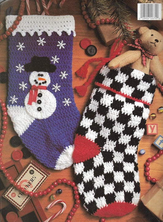 4 Designs Santa Stockings Socks Crochet Pattern - Crochetifies™