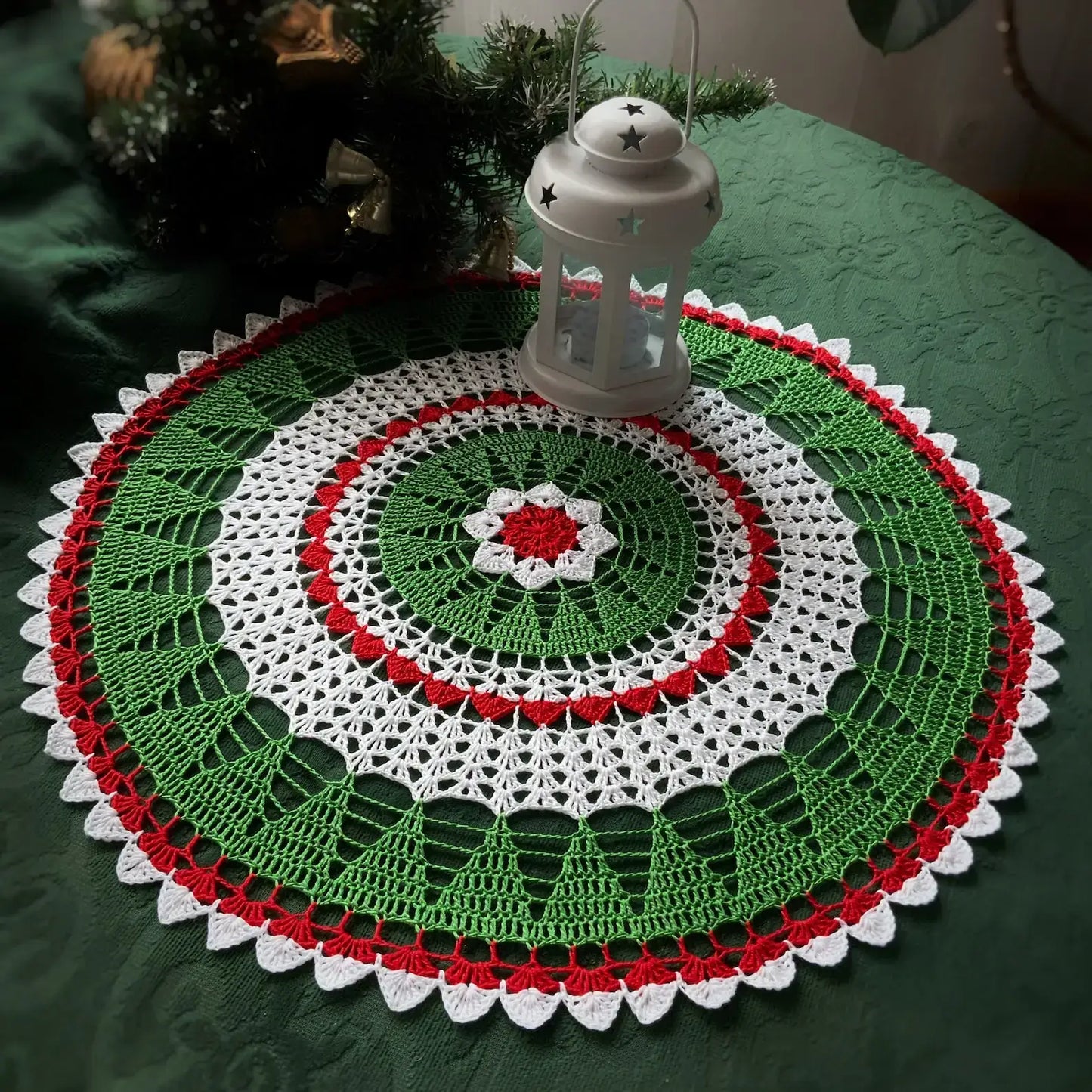 Christmas Doily Crochet Pattern - Crochetifies™