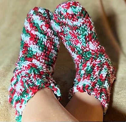 Quick Family Slipper Socks Crochet Pattern - Crochetifies™