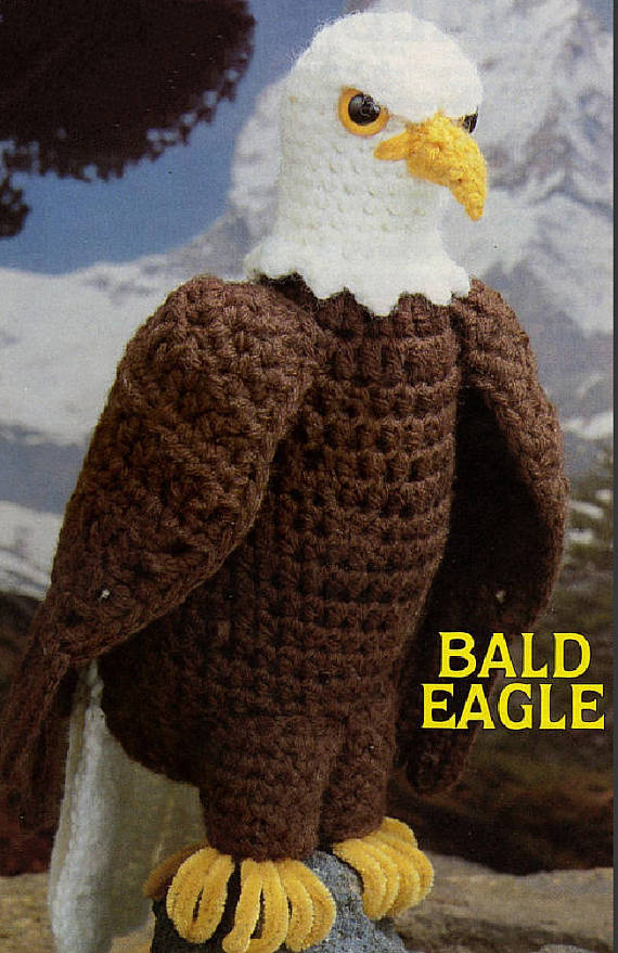 Bald Eagle Bird Crochet Pattern - Crochetifies™