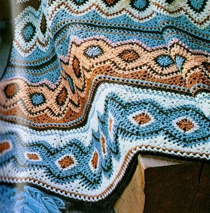 Navajo Afghan Crochet Pattern - Crochetifies™