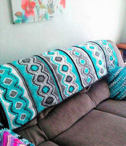 Navajo Afghan Crochet Pattern - Crochetifies™