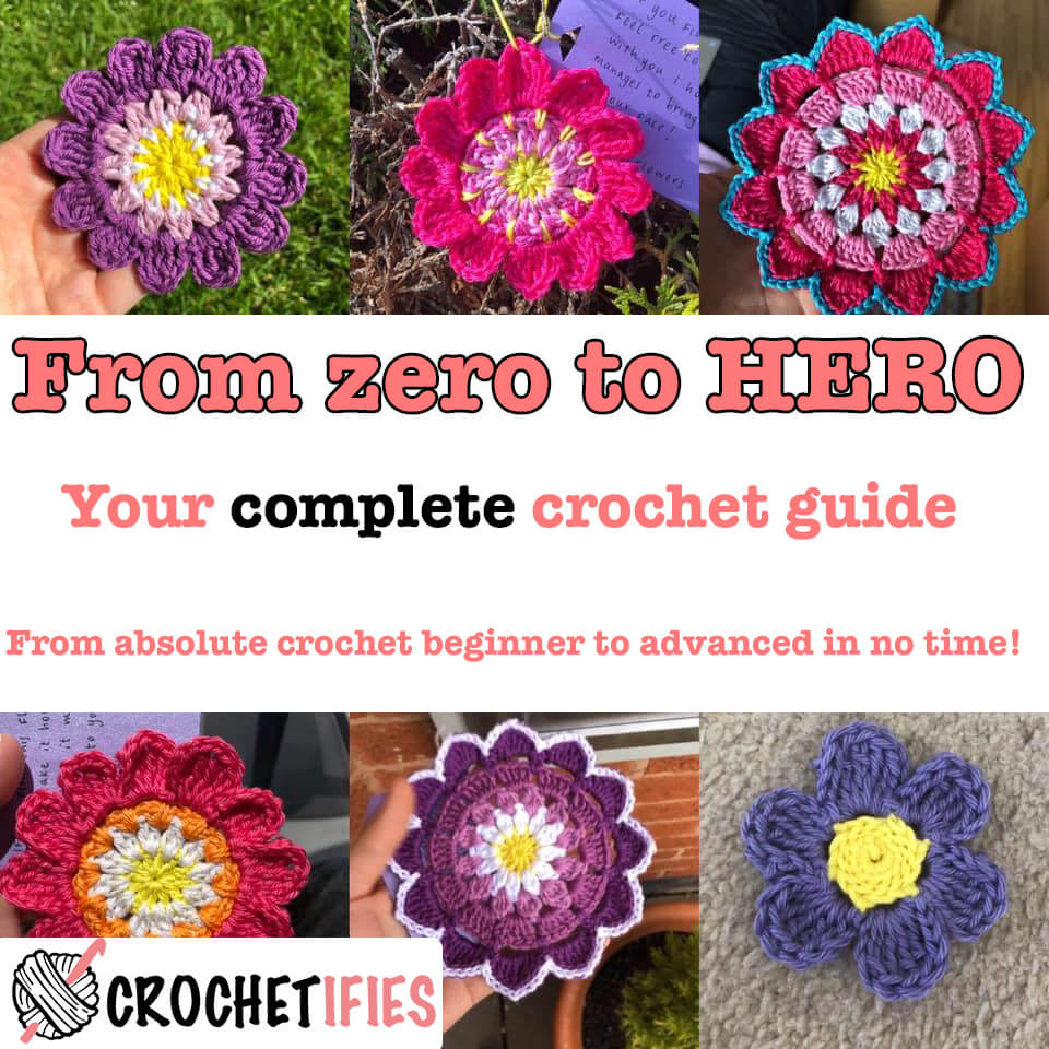 From zero to hero | Your complete crochet guide Ebook - Crochetifies™