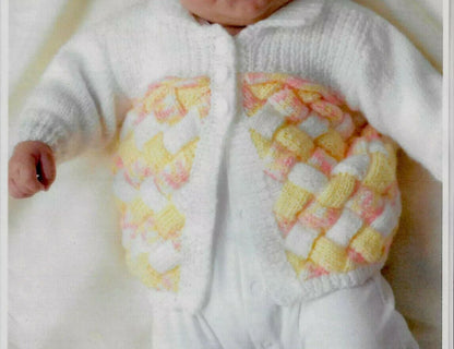 Jacket & Matinee Coat Baby Knitting Pattern - Crochetifies™