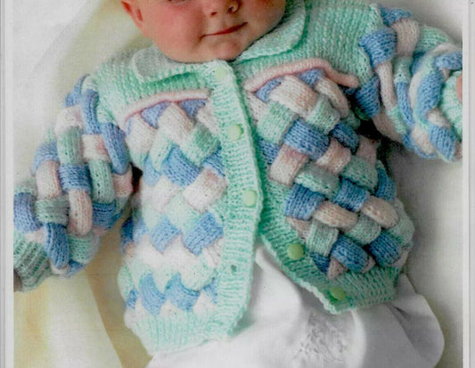 Jacket & Matinee Coat Baby Knitting Pattern - Crochetifies™